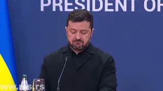 Прва посета на украинскиот претседател на Србија: Вучиќ не е оптимист за патот кон ЕУ на Белград