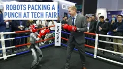 Robots packing a punch at tech fair