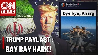 SON DAKİKA🚨ABD ve İran'dan Sıcak Açıklamalar! Trump Hark'ı Vurur Mu?