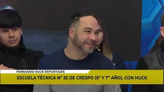 ESCUELA TÉCNICA Nº 35 DE CRESPO (6º Y 7º AÑO), CON HUCK