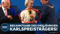 SPANNUNG IN AACHEN: Wer erhält den Karlspreis? Entscheidung über Europas wichtigste Auszeichnung