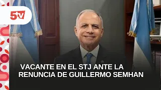 NEA RADAR: VACANCY IN THE STJ FOLLOWING GUILLERMO SEMHAN'S RESIGNATION. DANIEL ROMERO, JOURNALIST