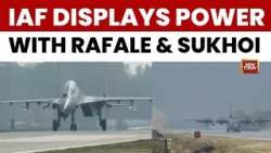 Air Force Show | IAF Showcases Rafale and Sukhoi Jets in Dibrugarh Aerial Show Witnessed by PM Modi
