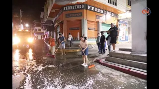 Clara Bello leads first cleanup drive on Juan Álvarez Avenue in Atoyac