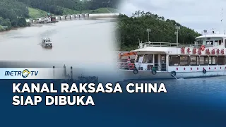 Kanal Pinglu China Sukses Uji Coba Kapal Penumpang Perdana