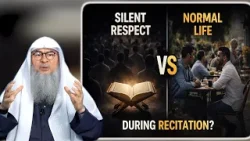 Silent Respect or Normal Life during Recitation Sheikh Assim Al Hakeem #hudatv