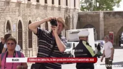 02 GENNAIO 2026 - BARI TURISMO IN CRESCITA, OLTRE 2,6 MILIONI DI PERNOTTAMENTI NEL 2025 02 GENNAIO 2026 - BARI TURISMO IN CRESCITA, OLTRE 2,6 MILIONI DI PERNOTTAMENTI NEL 2025