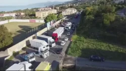 SAN LUCIDO: FAMILIES RALLY WITH TRUCKERS