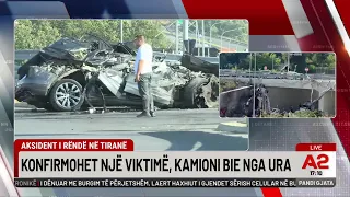 Betonerja ka përplasur një automjet fillimisht, konfirmohet një viktimë, drejtuesi I betonierës