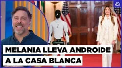 Melania Trump llevó un androide a evento en la Casa Blanca