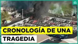 El resumen de la explosión del camión de gas licuado en Renca: se confirmaron 4 fallecidos