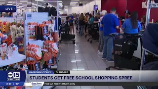 Glendale Students Get Free Back to School Shopping Spree