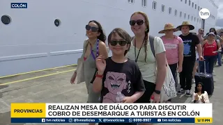 Dialogue table evaluates $5 tax on cruise tourists in Colón