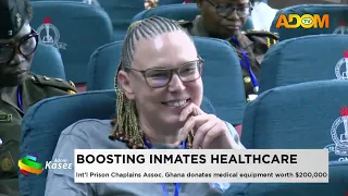 Inmates Healthcare: Int'l Prison Chaplains Assoc. Ghana donates medical equipment worth $200.000.