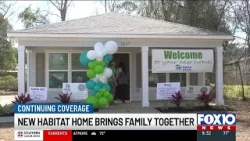 New Habitat for Humanity brings family together