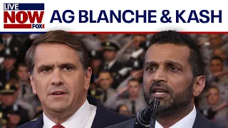 FBI Director Kash Patel & AG Todd Blanche speak on Long Island