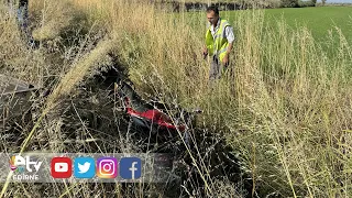 MOTORCYCLIST DIES AFTER CRASHING INTO WATER CANAL IN EDİRNE