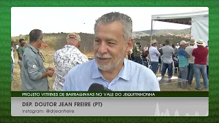 Small dams ensure water in the Jequitinhonha Valley | DEPUTY SPEAKS