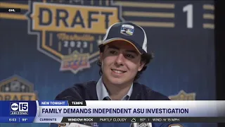 ASU hockey player had "minimal to no water breaks" before collapse, family attorney says
