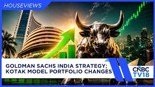 Portfolio Rejig | GS Projects Nifty To Hit 26,500 By June 2027; Kotak Includes TCS, SBI Life