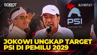 Jokowi Reveals Party Focus: Our Target Is High, PSI Must Become a Major Party