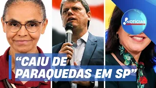 Governor Tarcísio de Freitas criticizes Tebet and Marina Silva's Senate bids for SP