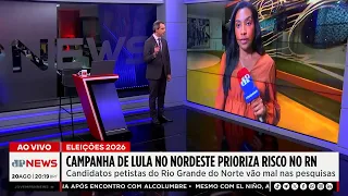 Campanha de Lula no Nordeste prioriza risco no Rio Grande do Norte