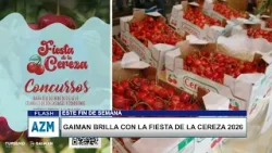 Gaiman brilla con la Fiesta de la Cereza 2026