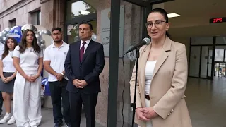 Գլխավոր դատախազը մասնակցել է «Հերացի» ավագ դպրոցում ուսումնական տարեսկիզբն ազդարարող միջոցառմանը