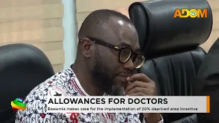Allowance For Doctors: Bawumia makes case for the implementation of 20% deprived area incentive