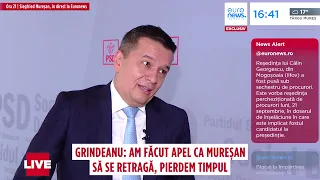 Sorin Grindeanu, interviu în exclusivitate pentru Euronews: Am făcut apel ca Mureșan să se retragă