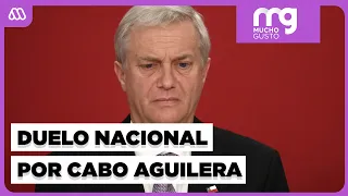 Government decrees three days of national mourning for the death of Corporal Cristopher Aguilera ...
