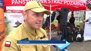 Służby pokazały mieszkańcom, jak reagować w sytuacji zagrożenia
