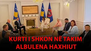 E FUNDIT: Kurti i shkon në takim Albulena Haxhiut - Ora 7