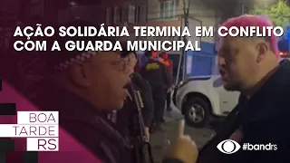 Charity event ends in confrontation with Municipal Guard