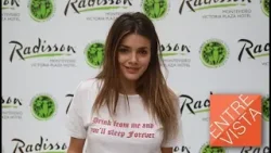 Natalie Pérez: "Cada vez que vengo a Uruguay la paso muy bien. Me reciben muy bien"