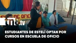 Éxito en la apertura de cursos en escuela de oficio Hugo Rafael Chávez Frías en Estelí