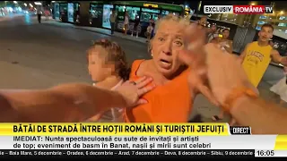 EXPLOSIVE VIDEO Romanian pickpockets brawl like in "Seven Deadly Sins"