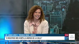 "This is not what we preach for a free and productive Argentina,” Lourdes Arrieta on DTV.