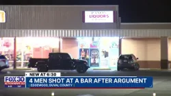 Four people shot overnight at an Edgewood bar, suspect still at large