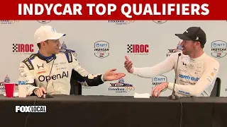IndyCar Freedom 250 Grand Prix top qualifiers speak to press