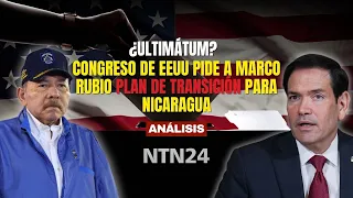 ULTIMATUM? US Congress asks Marco Rubio for TRANSITION plan for Nicaragua