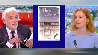 Astrid Roucher presents her book on the CNEWS set