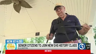 Ellington High School launches ‘History at Home’ course connecting students with senior citizens
