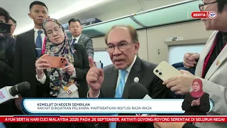 SEPT 26, 23 - BP - NEGERI SEMBILAN CRISIS: PEOPLE REMINDED TO PRESERVE AND UPHOLD THE INSTITUTION...