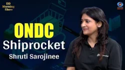 DD Morning Show | ONDC | Shiprocket | Shruti Sarojinee | DD National