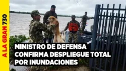 "We save human and animal lives": Minister Óscar González details the flood alert
