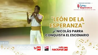 "Lion of Hope": Nicolás Parra's emotional performance of the song "Lion of Peru"