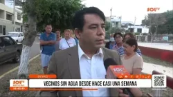 Trujillo: Sedalib deja sin agua a urbanización Palermo Trujillo: Sedalib deja sin agua a urbanización Palermo