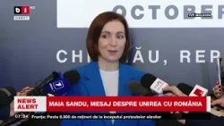 MAIA SANDU, mesaj despre unirea cu România